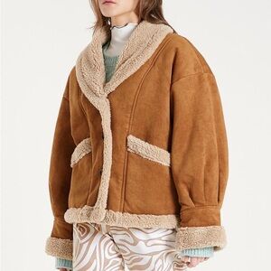 Storets Ava Faux Shearling Jacket S/M